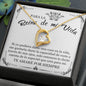 Para la Reina de mi vida | Regalo para mi novia | Esposa| Futura Esposa | Collar Amor Por Siempre