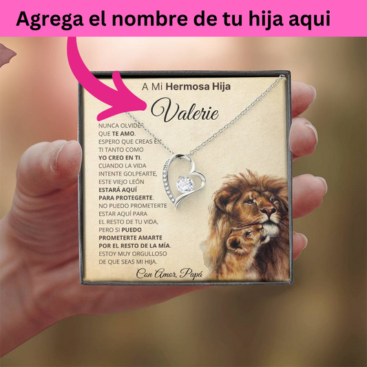 Regalo para mi hija| regalo de padre a hija| De papa para hija| Regalo de cumpleanos para hija