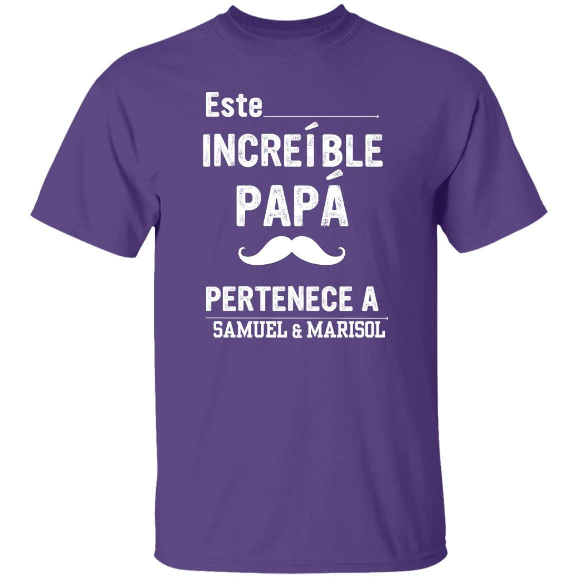 Este increible PAPA pertenece