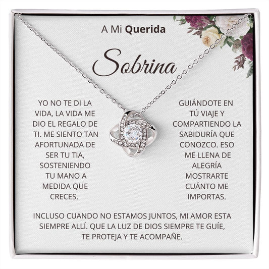 A mi querida sobrina| Regalo de tia para sobrina