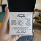 To my beautiful daughter gift from dad