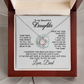 To my beautiful daughter gift from dad