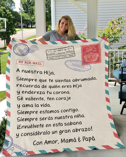 Manta para hija de Madre & Padre