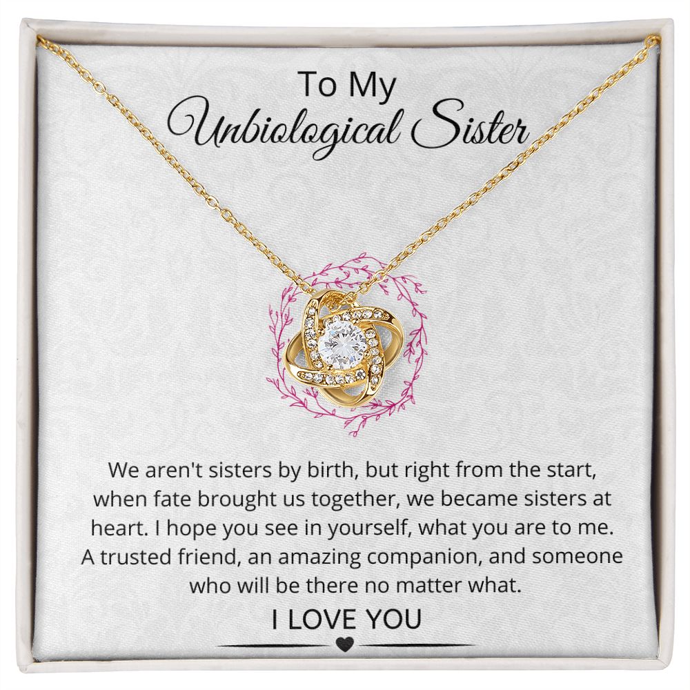 To my unbiological sister | Best friend gift