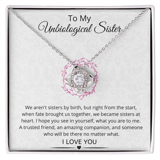 To my unbiological sister | Best friend gift