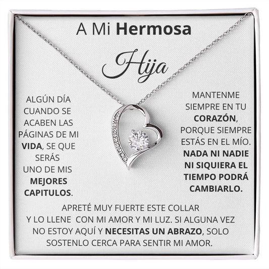 A mi hermosa hija| Regalo para mi hija |  Algun Dia cuando se apaguen las paginas de mi vida 2