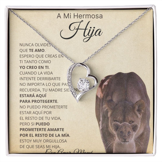 A mi hermosa hija| Espero que creas en ti tanto como yo creo en ti| Regalo de Mama para hija