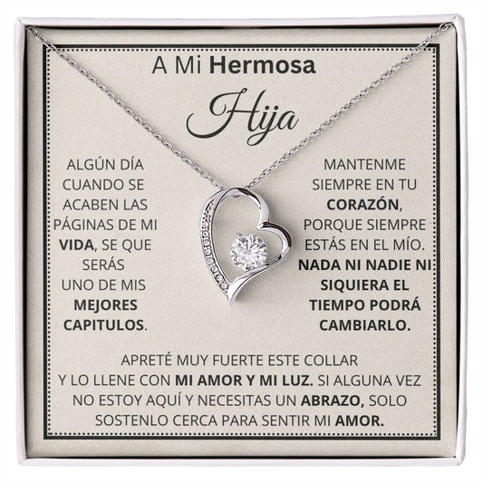 A MI HERMOSA HIJA | REGALO PARA MI HIJA | REGALO DE CUMPLEANOS |