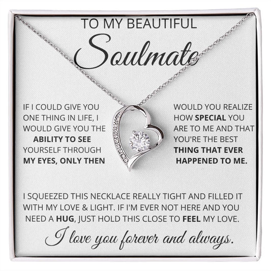 To my beautiful Soulmate