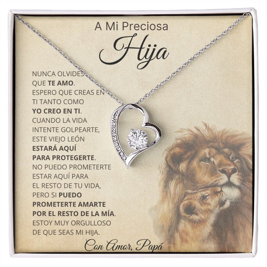 A mi preciosa hija | Este Viejo Leon estará Aqui para protegerte