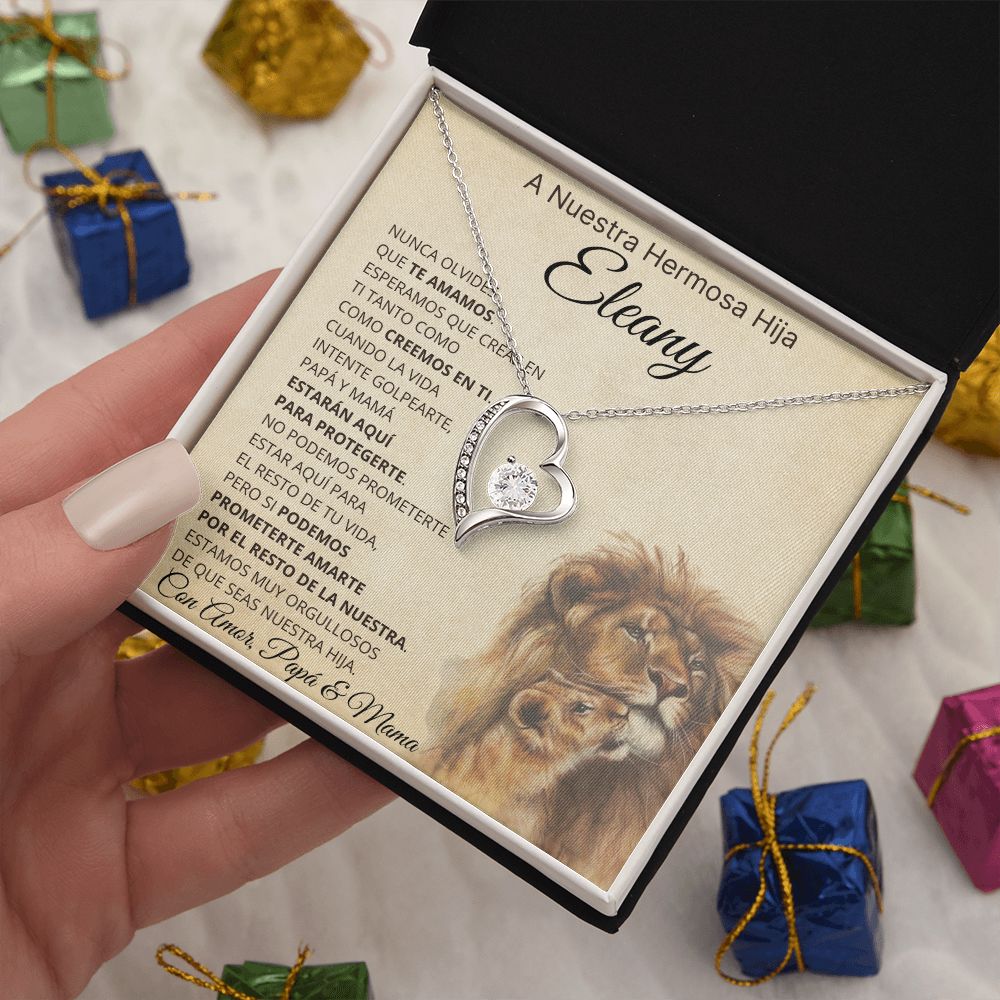 Nuestra hermosa hija Eleany | Dedicatoria personalizada