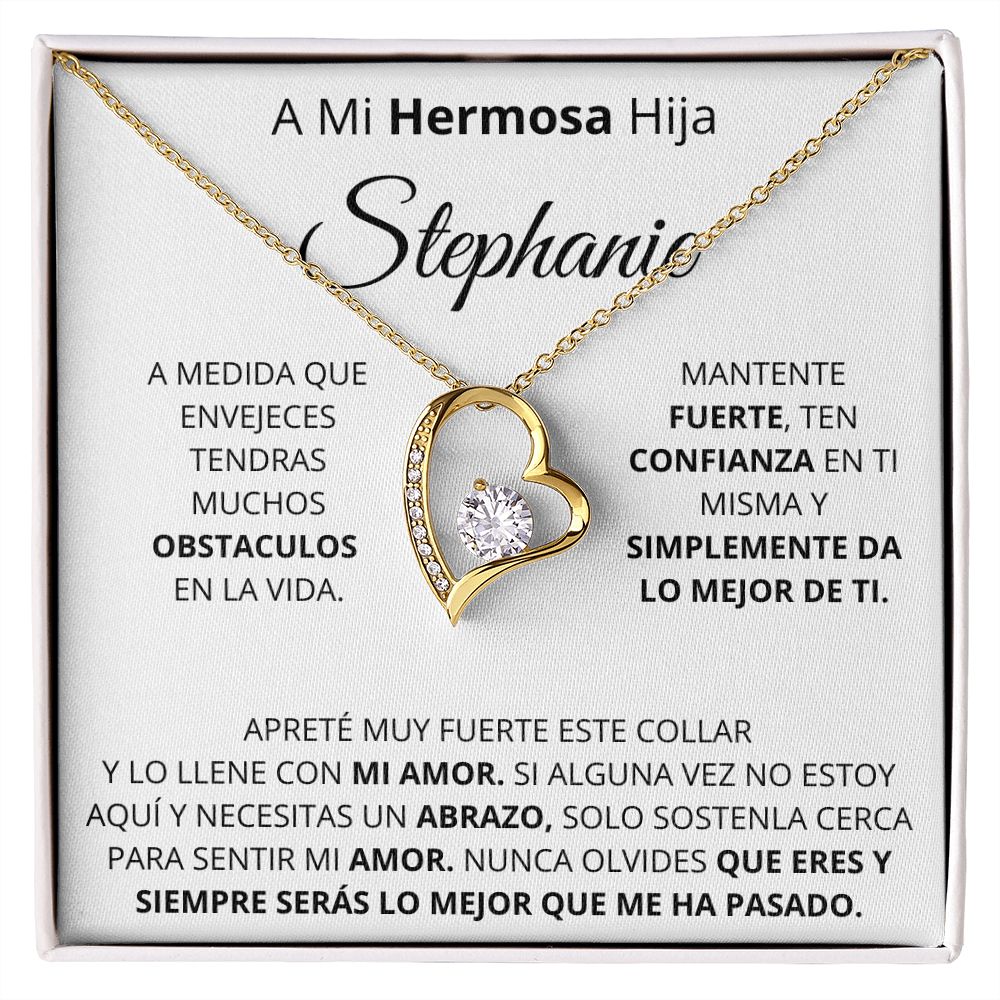 A mi hermosa hija-Stephanie